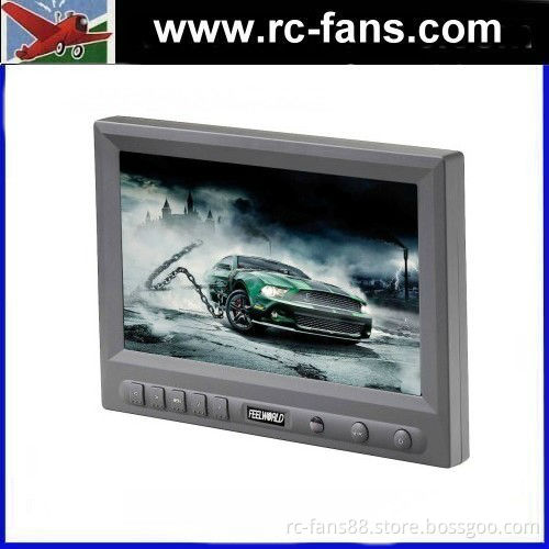 FPV 8 inch 800x480P Resolution TFT LCD Field Monitor W/Sunlight Shield FPV819A